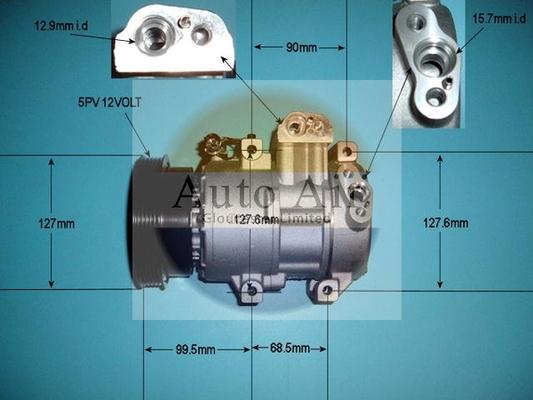 Auto Air Gloucester 14-9781 - Compressore, Climatizzatore autozon.pro