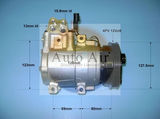 Auto Air Gloucester 14-9735 - Compressore, Climatizzatore autozon.pro