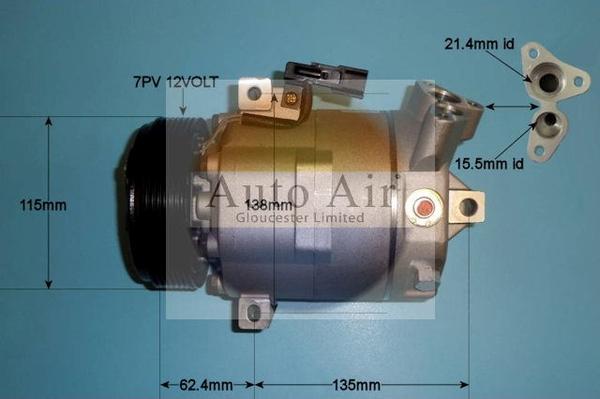 Auto Air Gloucester 14-9731P - Compressore, Climatizzatore autozon.pro