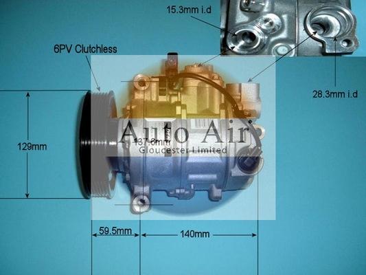 Auto Air Gloucester 14-9738 - Compressore, Climatizzatore autozon.pro