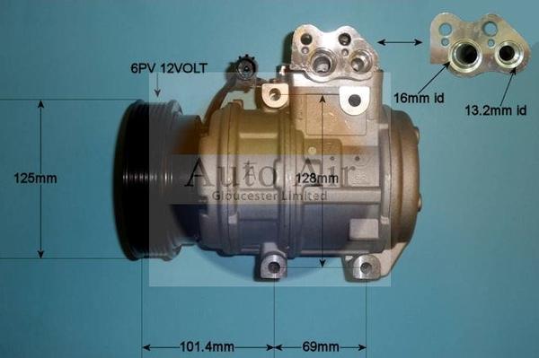 Auto Air Gloucester 14-9726P - Compressore, Climatizzatore autozon.pro