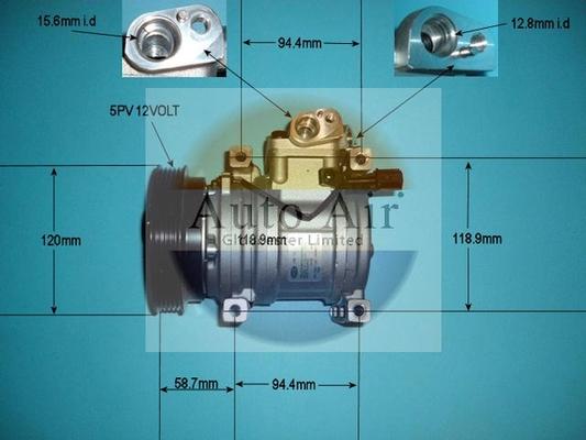 Auto Air Gloucester 14-9774 - Compressore, Climatizzatore autozon.pro