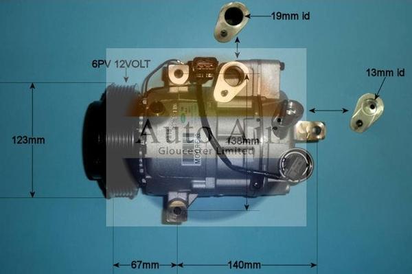 Auto Air Gloucester 14-9773 - Compressore, Climatizzatore autozon.pro