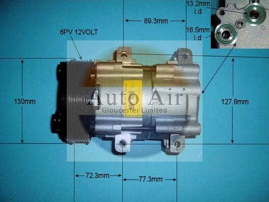 Auto Air Gloucester 14-4440 - Compressore, Climatizzatore autozon.pro