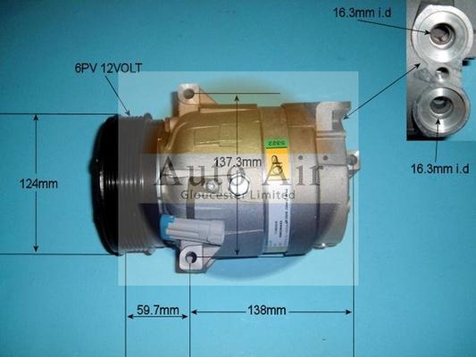 Auto Air Gloucester 14-4048 - Compressore, Climatizzatore autozon.pro