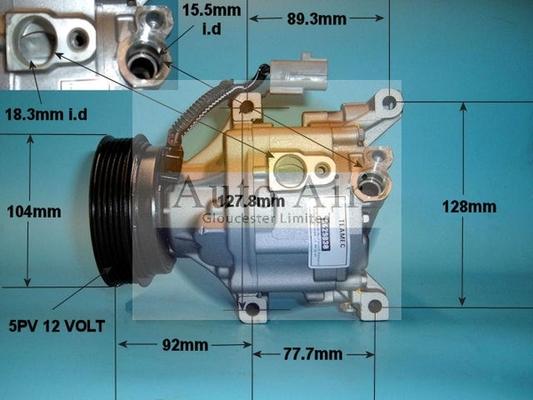 Auto Air Gloucester 14-4395R - Compressore, Climatizzatore autozon.pro