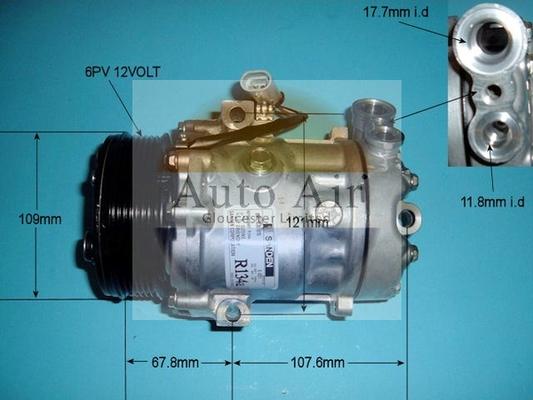 Auto Air Gloucester 14-4397 - Compressore, Climatizzatore autozon.pro