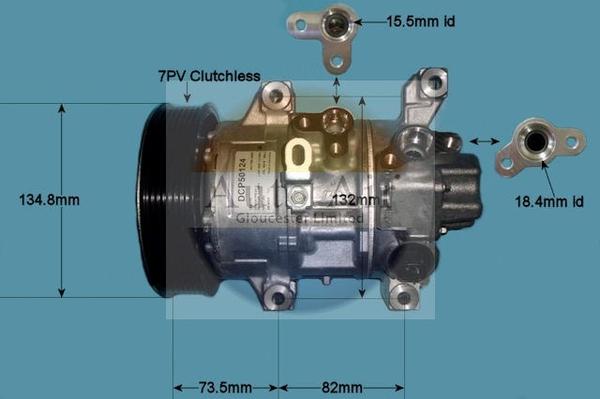 Auto Air Gloucester 14-4326 - Compressore, Climatizzatore autozon.pro