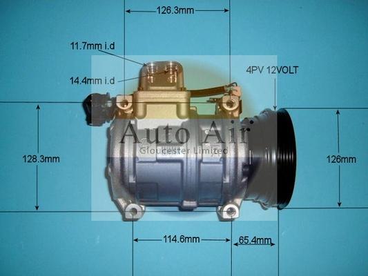 Auto Air Gloucester 14-5663 - Compressore, Climatizzatore autozon.pro