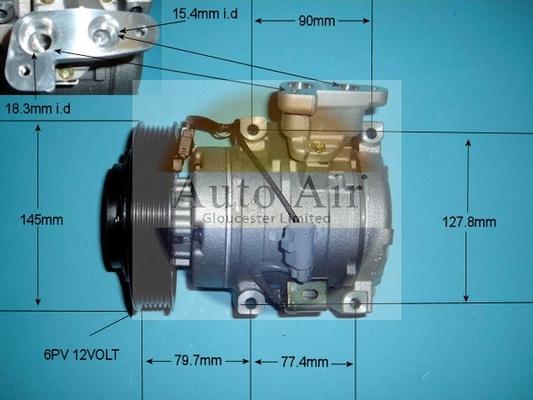 Auto Air Gloucester 14-5341 - Compressore, Climatizzatore autozon.pro