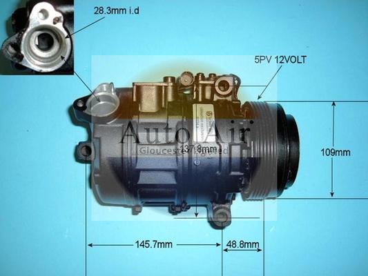 Auto Air Gloucester 14-6464R - Compressore, Climatizzatore autozon.pro