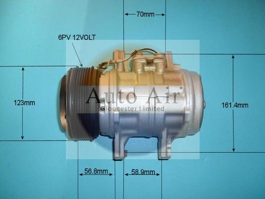 Auto Air Gloucester 14-6095R - Compressore, Climatizzatore autozon.pro