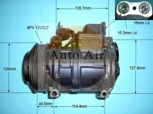 Auto Air Gloucester 14-6245R - Compressore, Climatizzatore autozon.pro