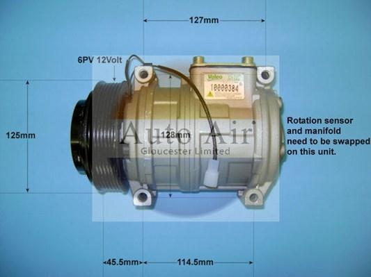 Auto Air Gloucester 14-6254P - Compressore, Climatizzatore autozon.pro