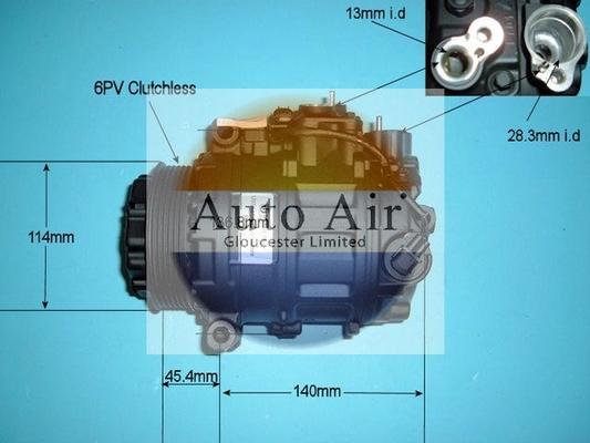 Auto Air Gloucester 14-6256R - Compressore, Climatizzatore autozon.pro