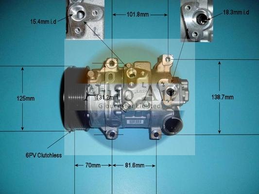 Auto Air Gloucester 14-6209 - Compressore, Climatizzatore autozon.pro