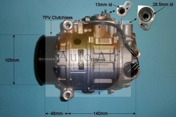 Auto Air Gloucester 14-6204 - Compressore, Climatizzatore autozon.pro