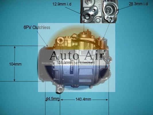 Auto Air Gloucester 14-6201 - Compressore, Climatizzatore autozon.pro