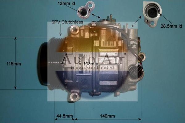 Auto Air Gloucester 14-6215 - Compressore, Climatizzatore autozon.pro