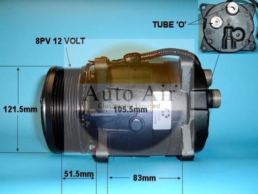 Auto Air Gloucester 14-0409R - Compressore, Climatizzatore autozon.pro