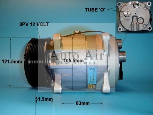 Auto Air Gloucester 14-0409 - Compressore, Climatizzatore autozon.pro