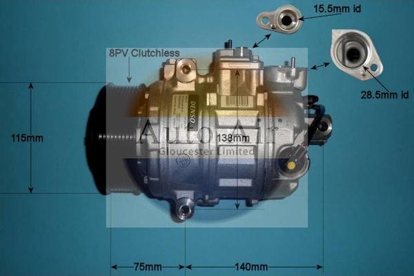 Auto Air Gloucester 14-0051 - Compressore, Climatizzatore autozon.pro