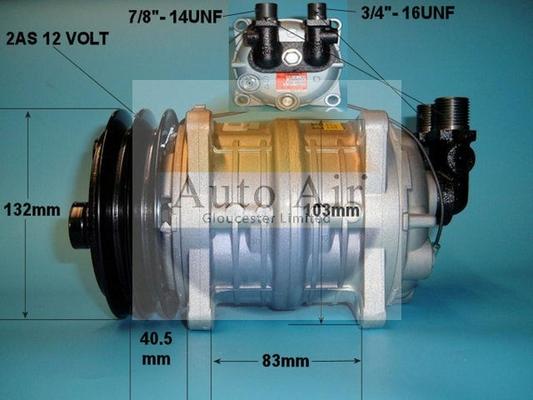 Auto Air Gloucester 14-0063 - Compressore, Climatizzatore autozon.pro