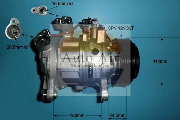 Auto Air Gloucester 14-0089 - Compressore, Climatizzatore autozon.pro