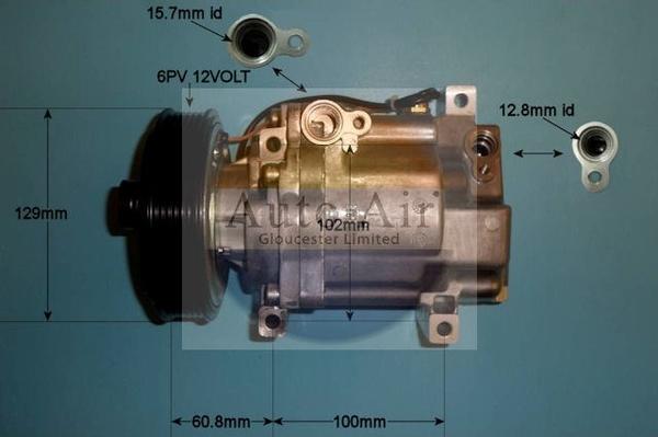 Auto Air Gloucester 14-0080P - Compressore, Climatizzatore autozon.pro