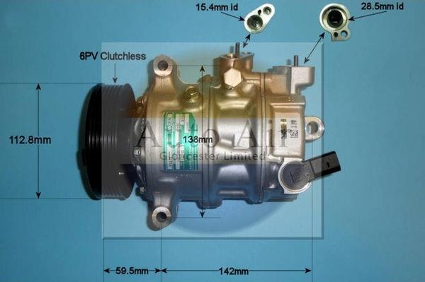 Auto Air Gloucester 14-0087 - Compressore, Climatizzatore autozon.pro