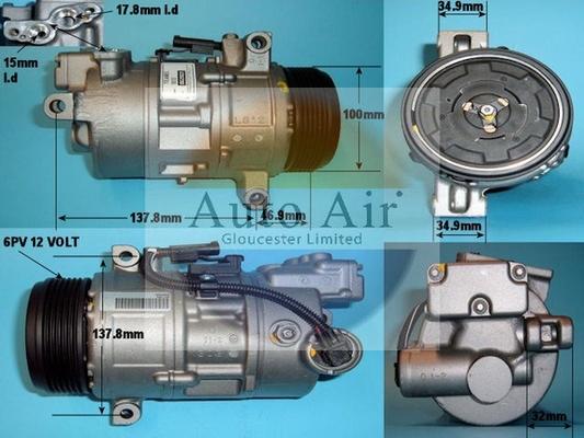 Auto Air Gloucester 14-0029R - Compressore, Climatizzatore autozon.pro