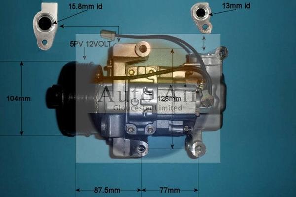 Auto Air Gloucester 14-0079p - Compressore, Climatizzatore autozon.pro