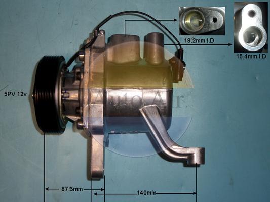 Auto Air Gloucester 14-0134P - Compressore, Climatizzatore autozon.pro