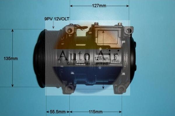 Auto Air Gloucester 14-0172R - Compressore, Climatizzatore autozon.pro