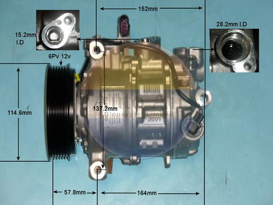 Auto Air Gloucester 14-0868 - Compressore, Climatizzatore autozon.pro