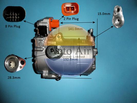 Auto Air Gloucester 14-0809 - Compressore, Climatizzatore autozon.pro