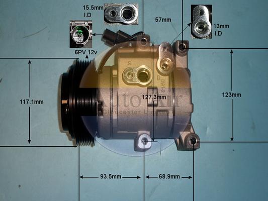 Auto Air Gloucester 14-0831P - Compressore, Climatizzatore autozon.pro