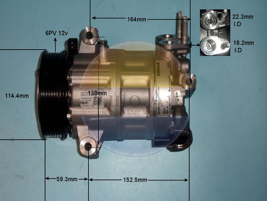 Auto Air Gloucester 14-0824 - Compressore, Climatizzatore autozon.pro