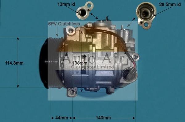 Auto Air Gloucester 14-0305 - Compressore, Climatizzatore autozon.pro