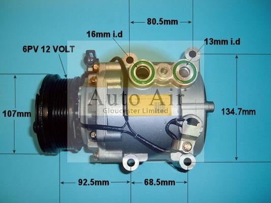 Auto Air Gloucester 14-0325 - Compressore, Climatizzatore autozon.pro