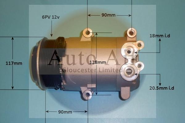 Auto Air Gloucester 14-0326P - Compressore, Climatizzatore autozon.pro