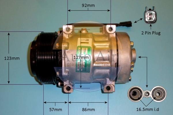 Auto Air Gloucester 14-0247 - Compressore, Climatizzatore autozon.pro