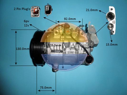 Auto Air Gloucester 14-0253 - Compressore, Climatizzatore autozon.pro