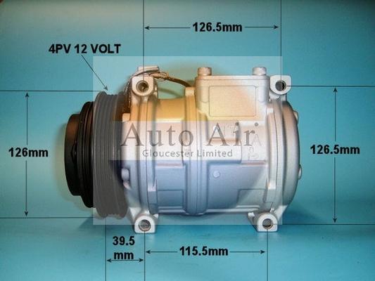 Auto Air Gloucester 14-0265R - Compressore, Climatizzatore autozon.pro