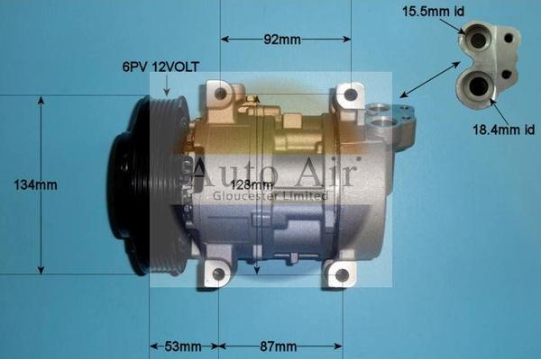 Auto Air Gloucester 14-0218P - Compressore, Climatizzatore autozon.pro