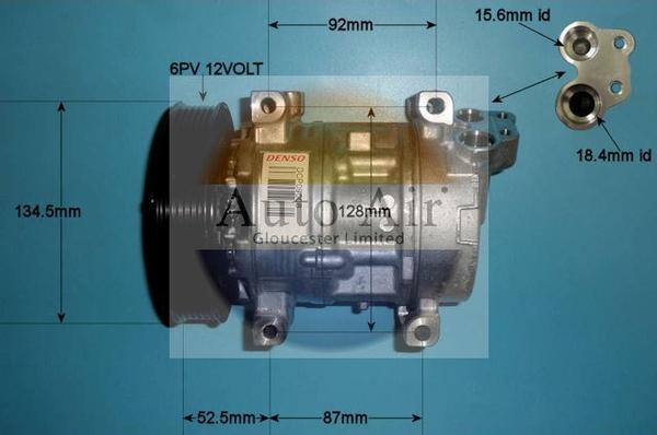 Auto Air Gloucester 14-0218 - Compressore, Climatizzatore autozon.pro