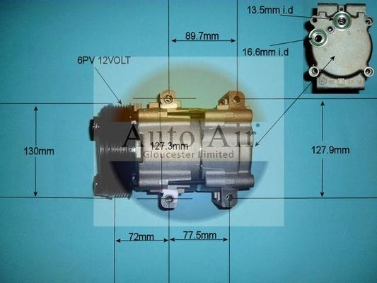 Auto Air Gloucester 14-0234P - Compressore, Climatizzatore autozon.pro