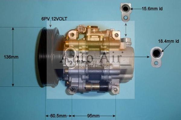 Auto Air Gloucester 14-0226 - Compressore, Climatizzatore autozon.pro