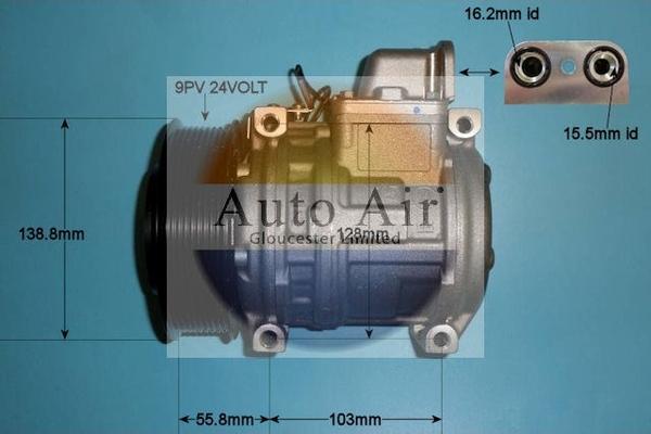 Auto Air Gloucester 14-0270 - Compressore, Climatizzatore autozon.pro