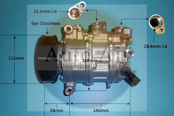 Auto Air Gloucester 14-0762 - Compressore, Climatizzatore autozon.pro